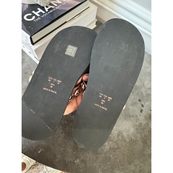 Vicenza Women’s Perth Studded Thong Sandal Size 7 - Picture 4 of 4